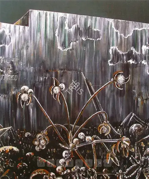 Krishnan, Rajan (Artist). Study For Yard, 2006 | Painting