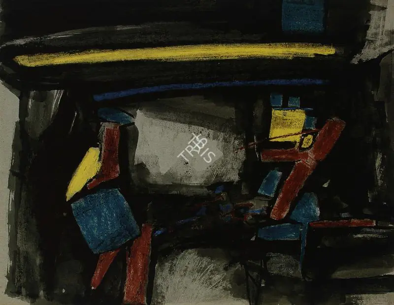 Ramkumar (Artist). Untitled, 1965 | Drawing