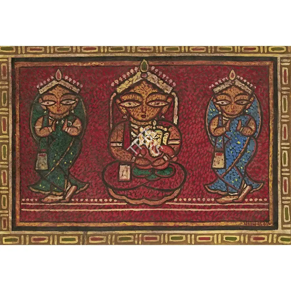 Roy, Jamini (Artist). Untitled, c.1960 | Painting