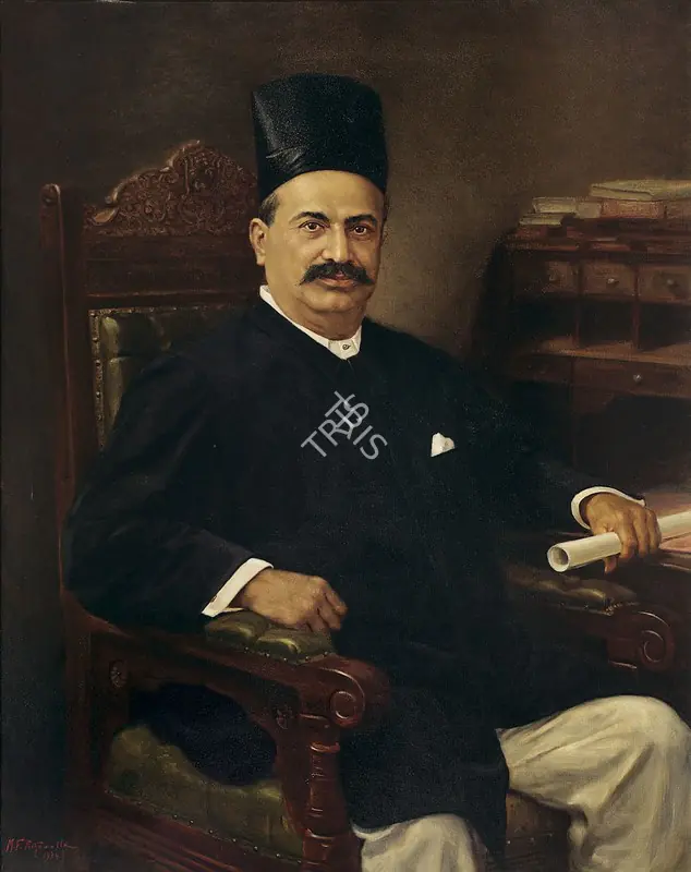 Pithawala, M.F. (Artist). Parsi Lawyer, 1934 | Painting
