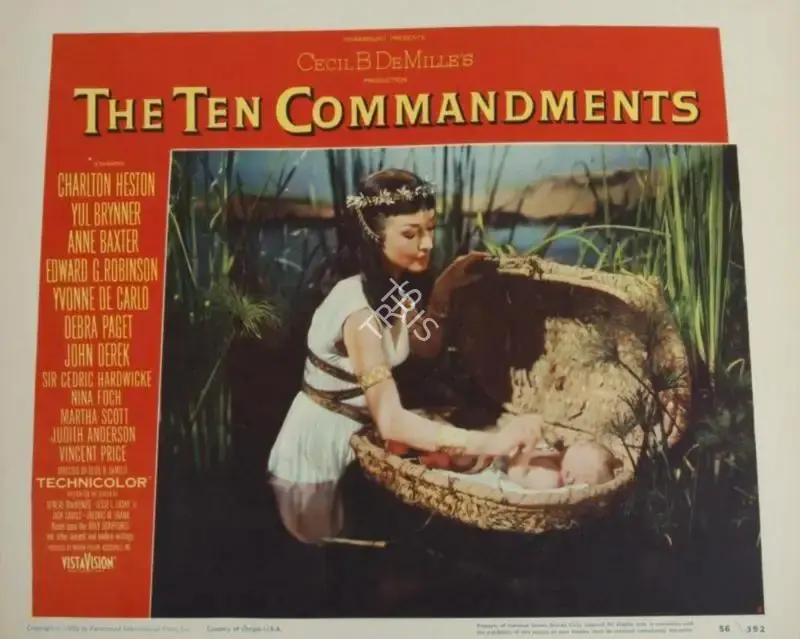 DeMille, Cecil B. (Director), The Ten Commandments, 1956 | Lobby card | CinemaEducation | 00789903