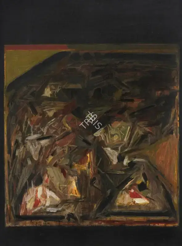 Raza, S.H. (Artist). Untitled, 1979 | Painting