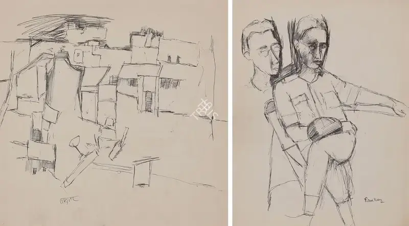 Ramkumar (Artist). Untitled, n.d. | Drawing