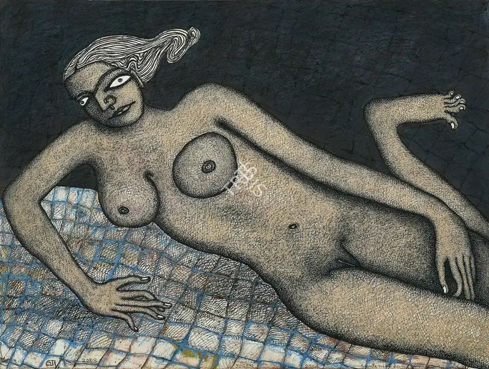 Chowdhury, Jogen (Artist). Untitled, 2004 | Painting