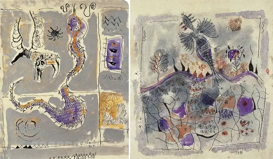 Nandagopal, S. (Artist). Untitled, 1969 | Painting