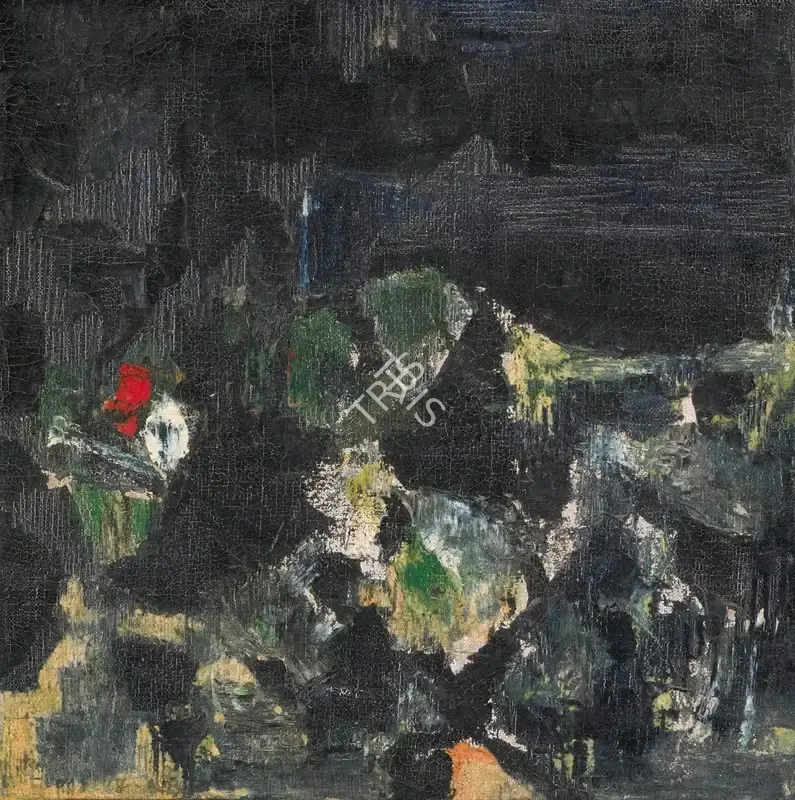 Raza, S.H. (Artist). Untitled, 1968 | Painting