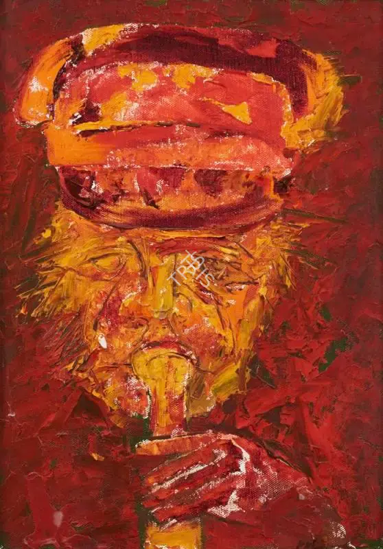 Khanna, Krishen (Artist). Bandwalla in a Frenzy, n.d. | Painting
