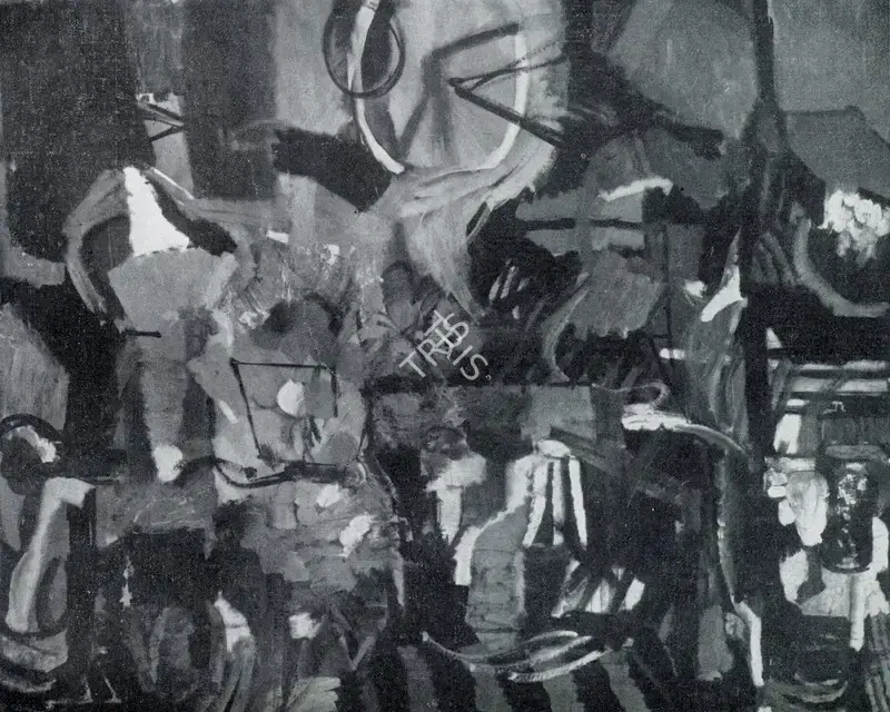 Hartigan, Grace (Artist). City Life, 1956 | Painting