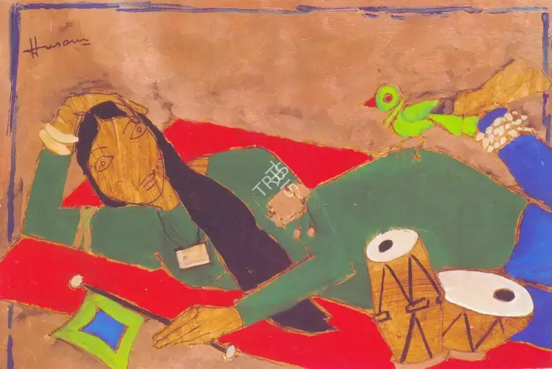 Husain, M.F. (Artist). Untitled, n.d. | Painting