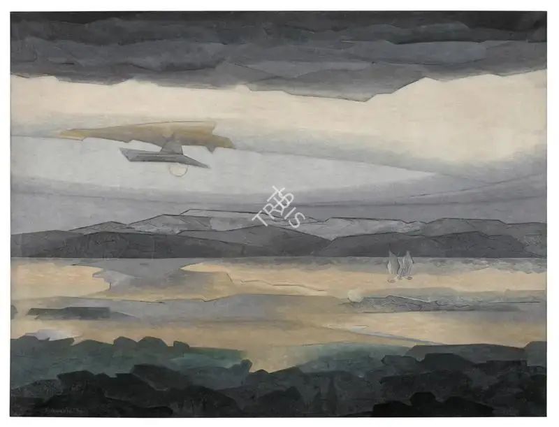 Sabavala, Jehangir (Artist). The Hooded Day, 1970 | Painting