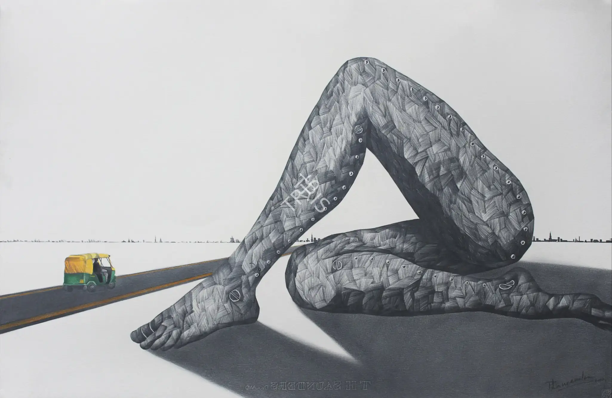 Chaturvedi, P.N. (Artist). Untitled, 2010 | Painting