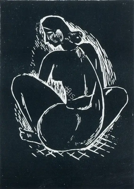 Mittal, Jagdish (Artist). Figure, n.d. | Graphic Art
