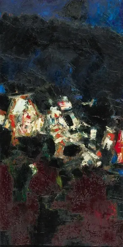 Raza, S.H. (Artist). Sud, 1962 | Painting
