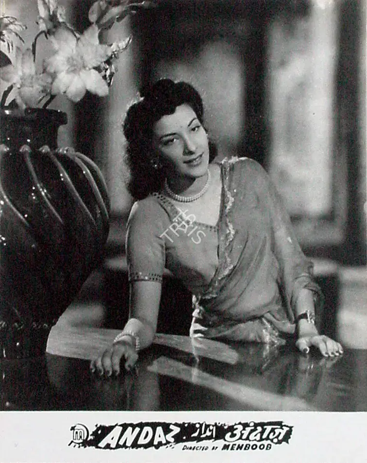 Irani, Faredoon A. (Cinematographer), Andaz, 1949 | Lobby Card | CinemaEducation | 00809195