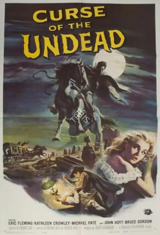 Gershenson, Joseph (Producer), Curse of the Undead, 1959 | Poster | CinemaEducation | 00790585