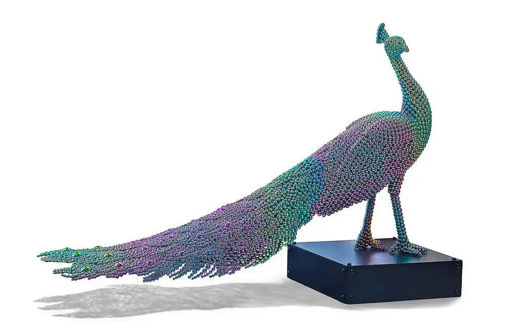 Shende, Valay (Artist). Peacock, 2022 | Sculpture