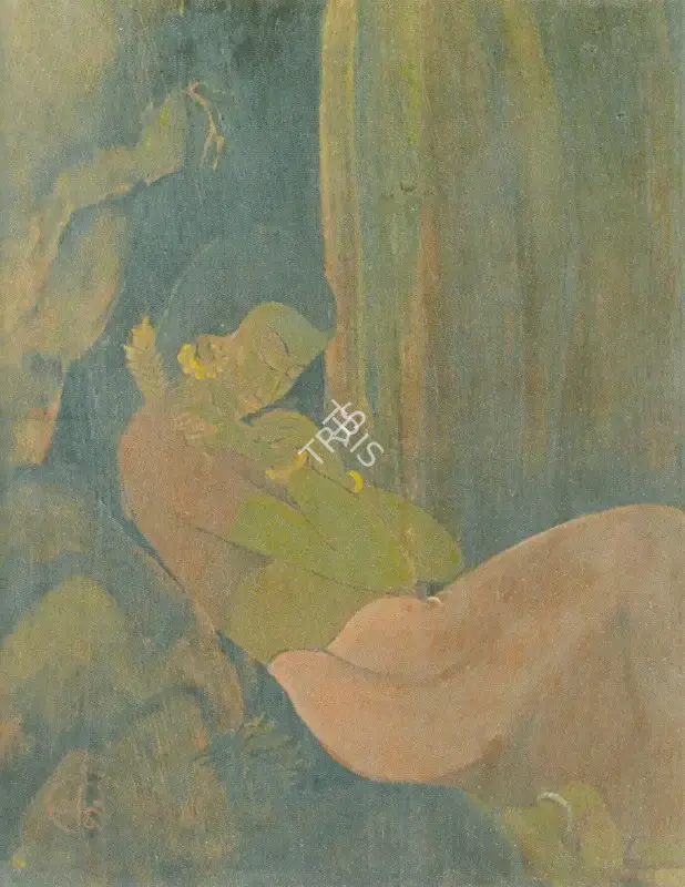Haldar, A.K. (Artist). Spirit of nature, n.d. | Painting