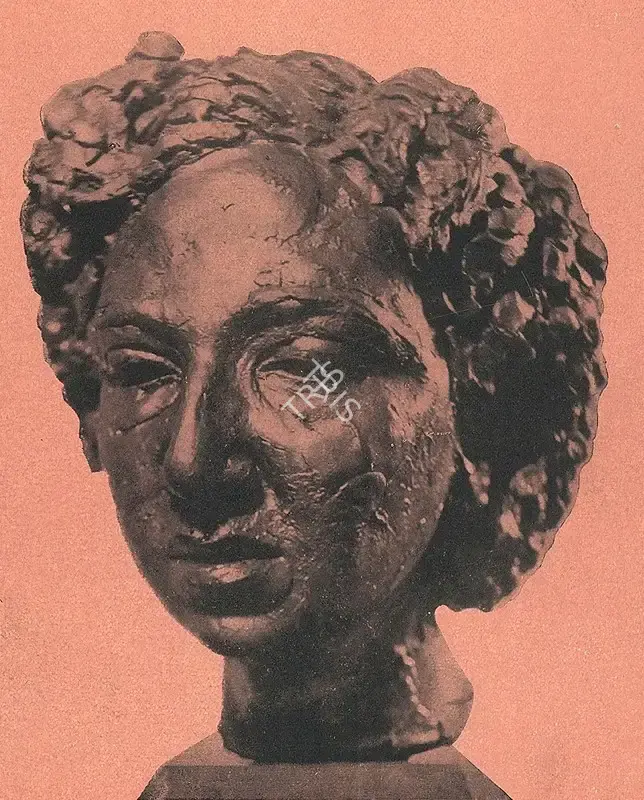 Bakre, S.K. (Artist). Miss P. Narielwala. n.d. | Marg, October 1950 | Sculpture | FineArts | 00673860