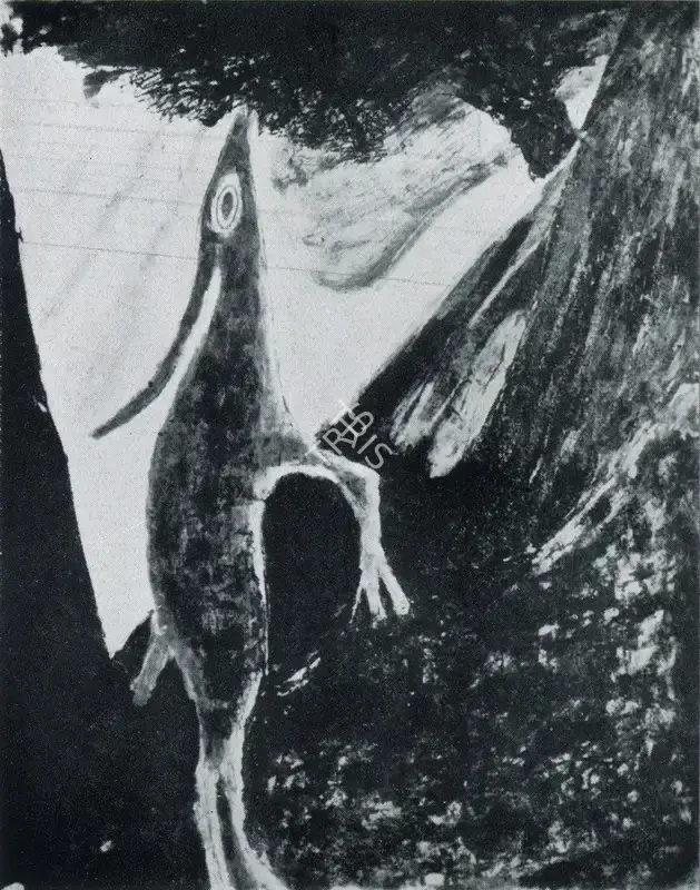 Tagore, Rabindranath (Artist). Untitled, n.d. | Painting