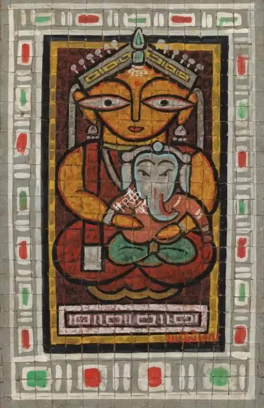 Roy, Jamini (Artist). Untitled, n.d. | Painting