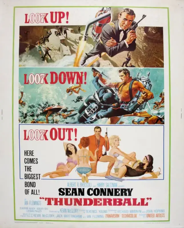 McClory, Kevin (Producer), Thunderball, 1965 | Poster | CinemaEducation | 00789703