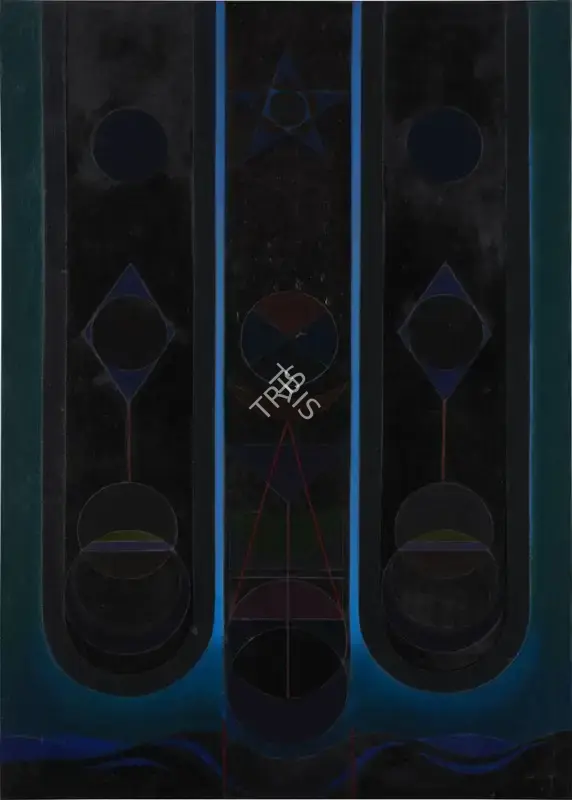 Sharma, O.P. (Artist). Stars. Oil on canvas, 1990 | Painting | FineArts | 00363067