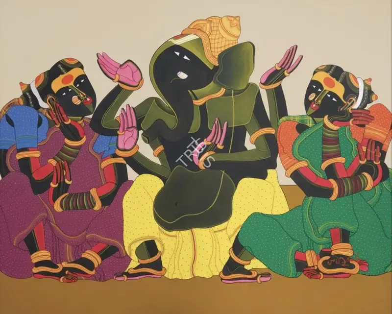 Vaikuntam, Thota (Artist). Untitled, n.d. | Painting