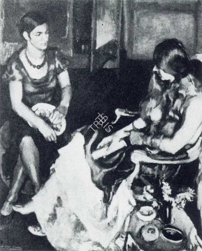 Sher-Gil, Amrita (Artist). Young Girls. 1932 | Marg, March 1972 | Painting | FineArts | 00674491