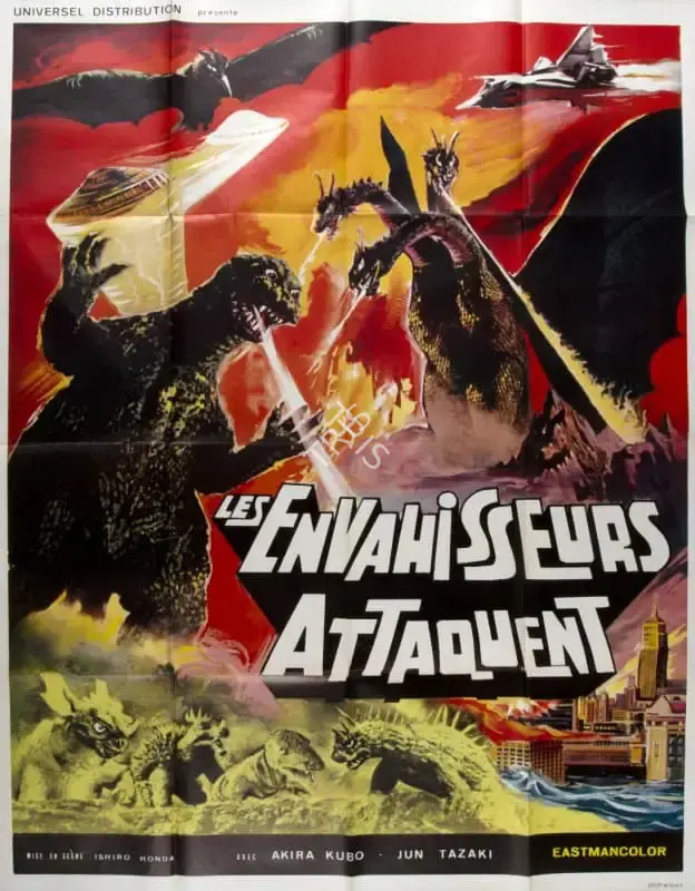 Tanaka, Tomoyuki (Producer), Destroy All Monsters, 1968 | Poster, c. 1970s | CinemaEducation | 00789750