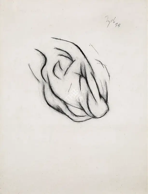 Mehta, Tyeb (Artist). Untitled, 1999 | Drawing