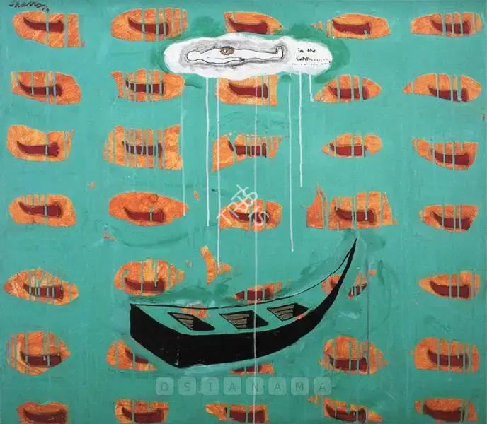 Iranna, G.R. (Artist). Untitled. Acrylic and Oil on canvas, 1999 | Painting | FineArts | 00562732