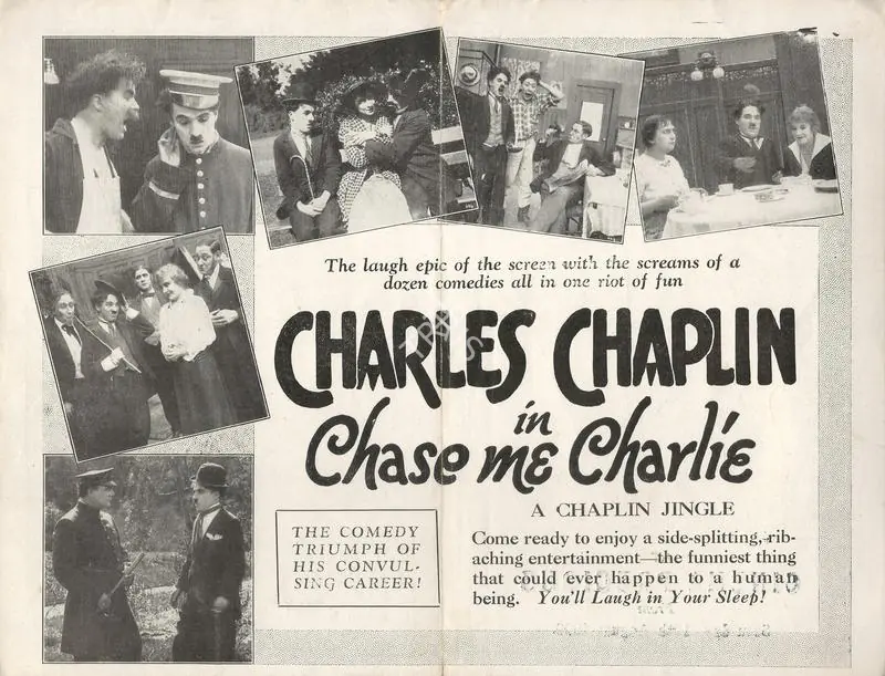 Chaplin, Charlie (Director), Chase Me Charlie, 1918 | Handbill | CinemaEducation | 00893877