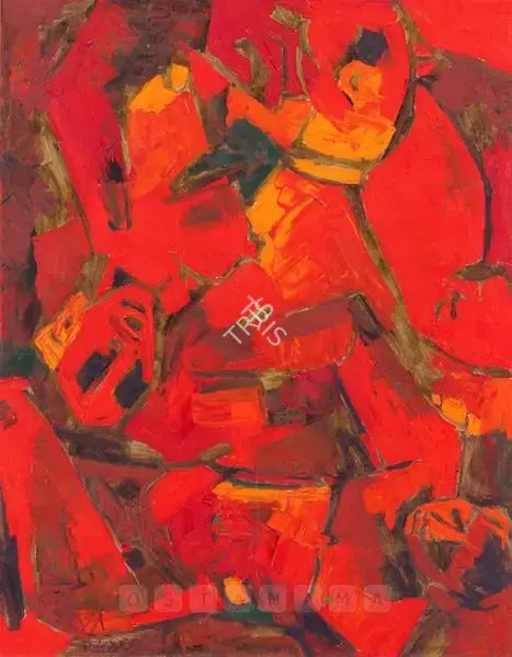 Husain, M.F. (Artist). Untitled, 1968 | Painting