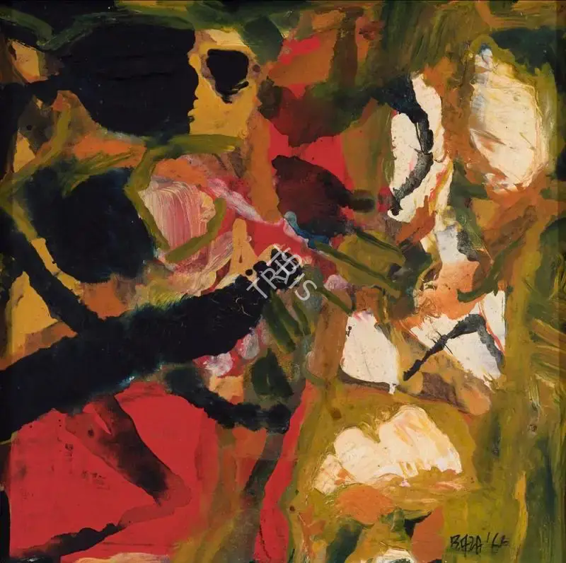 Raza, S.H. (Artist). Untitled, 1966 | Painting