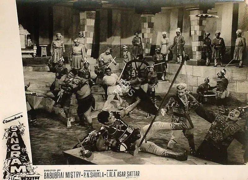 Shukla, P.N. (Producer), Sangram, 1965 | Lobby Card | CinemaEducation | 00826684