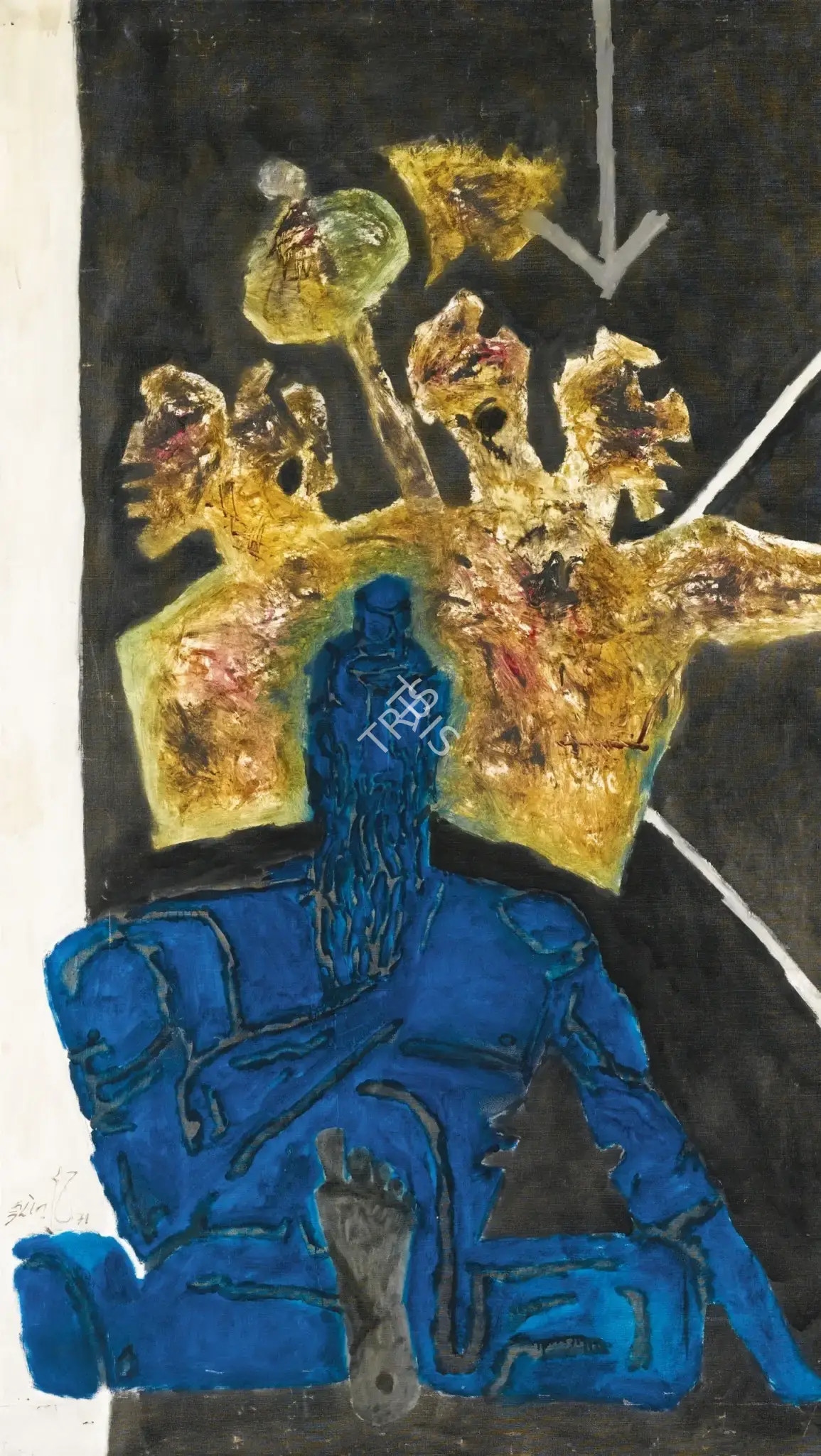 Husain, M.F. (Artist). Untitled, 1971 | Painting