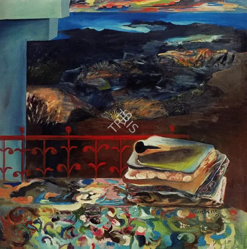 Khakhar, Bhupen P. (Artist). Still Life with Shirts , 1988 | Painting