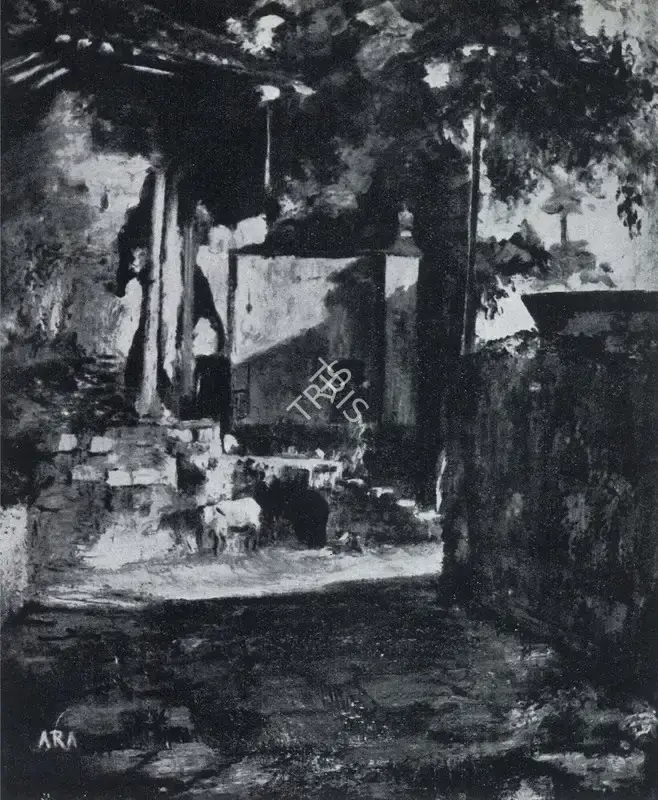 Ara, K.H. (Artist). Quiet Corner, n.d. | Painting