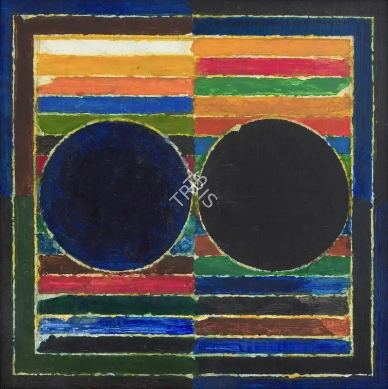 Raza, S.H. (Artist). Do-Bindu, 2002 | Painting
