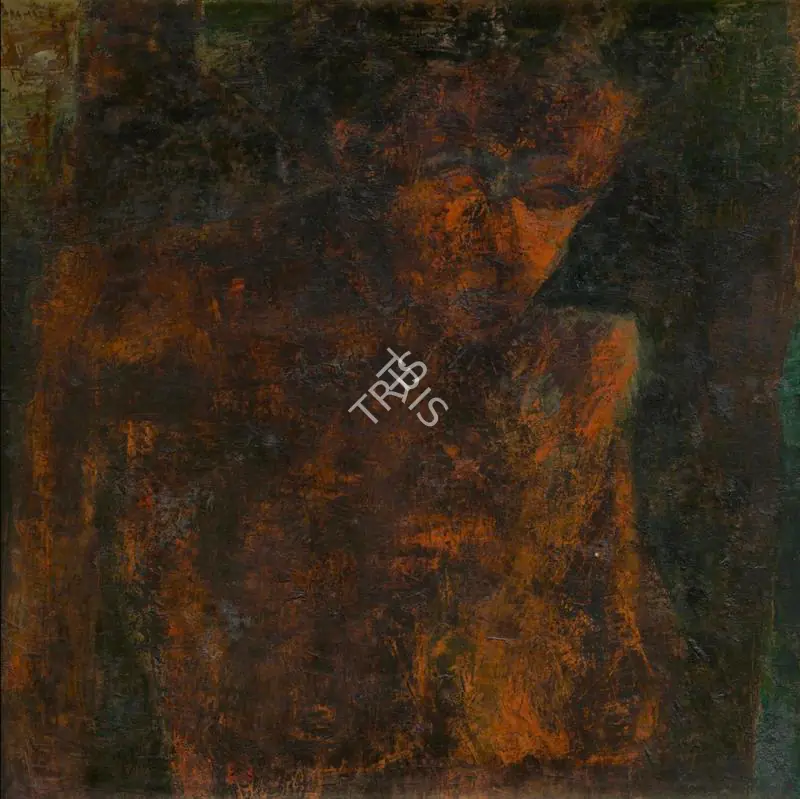 Padamsee, Akbar (Artist). Nude. Oil on canvas, 1965 | Painting | FineArts | 00546318