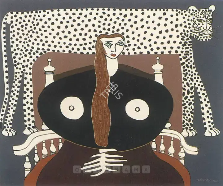 Pyne, Kartick Chandra (Artist). Untitled. Oil on canvas, 1971 | Painting | FineArts | 00597690