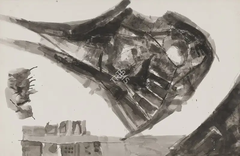 Ramkumar (Artist). Untitled, 1988 | Painting