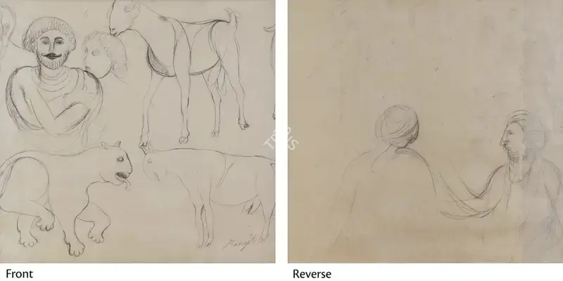 Bawa, Manjit (Artist). Untitled, n.d. | Drawing