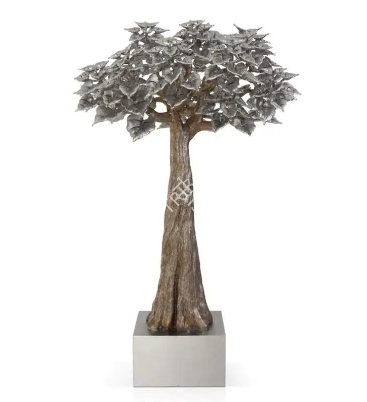 Singh, Dhananjay (Artist). The Tree - 3. Stainless steel, 2024 | Sculpture  | 00869056