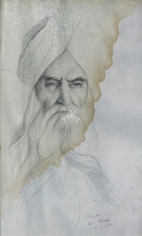 Bhabha, Homi J. (Artist). Sher-Gil, 1947 | Sketch