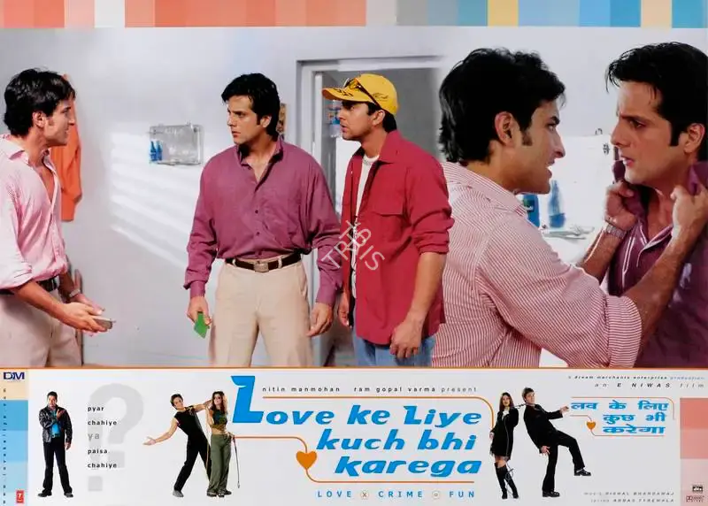 Mahmohan, Nitin (Producer), Love Ke Liye Kuch Bhi Karega, 2001 | Lobby Card | CinemaEducation | 00786227