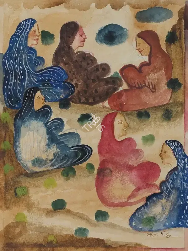 Khakhar, Bhupen (Artist). Untitled, 1989 | Painting