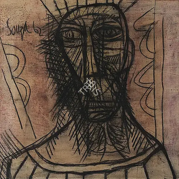 Souza, F.N. (Artist). Untitled, 1962 | Painting