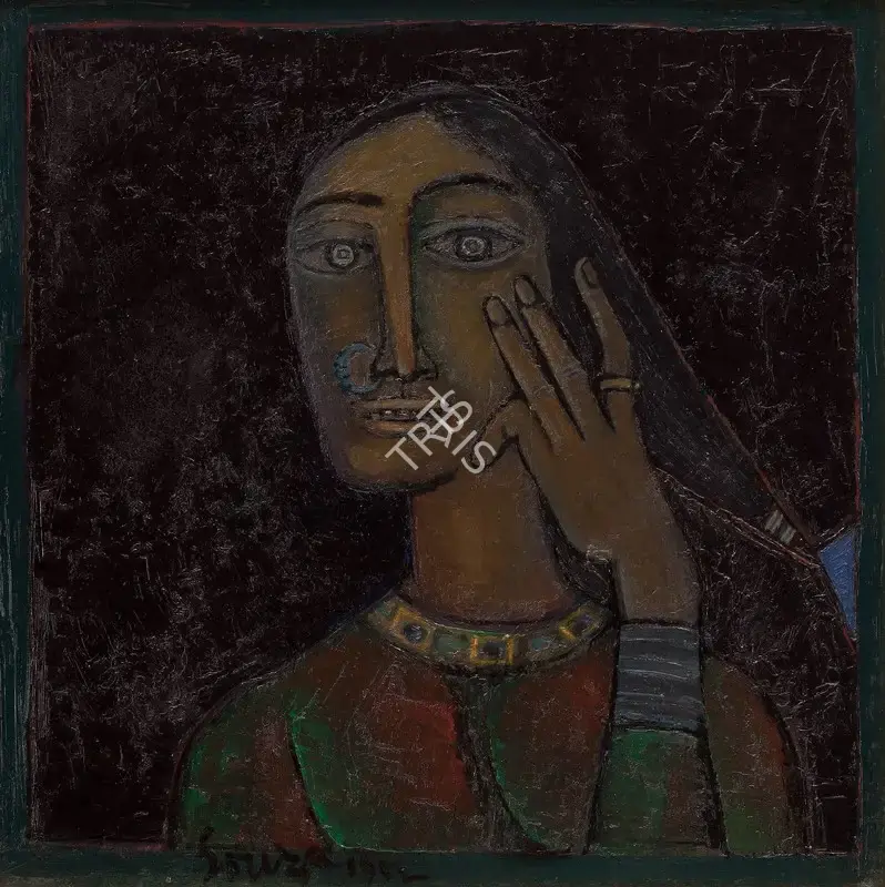 Souza, F.N. (Artist). Untitled, 1952 | Painting