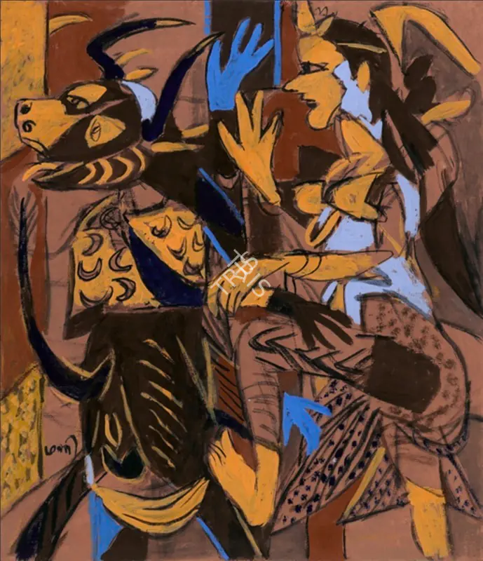 Subramanyan, K.G. (Artist). Untitled, 2008 | Painting